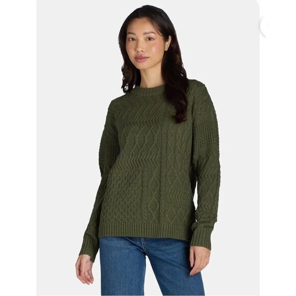 Women's Cozy Mixed Stitch Sweater Top 2-Pack Size XXL - Picture 9 of 12